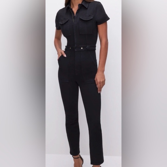 Good American Black Jumpsuit - Picture 4 of 11